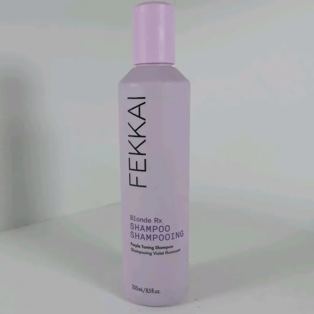 FEKKAI Blonde Rx PURPLE TONING SHAMPOO 8.5 oz NEW &‎ Color Treated Bleached Hair
